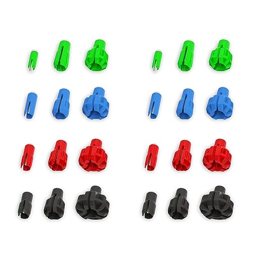 StrongTools Plastic Adapters Universal Red and Green Boresighter Suitable for .17 to 12GA Calibers (Universal Adapters, 2 Packs)