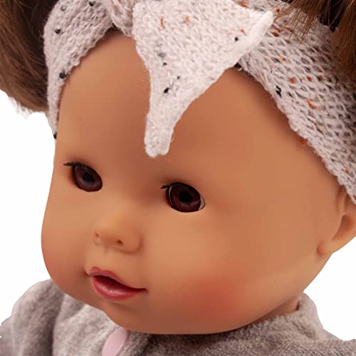 Gotz Maxy Muffin muñeca blanda de 42 cm con cabello castaño miniatura 3