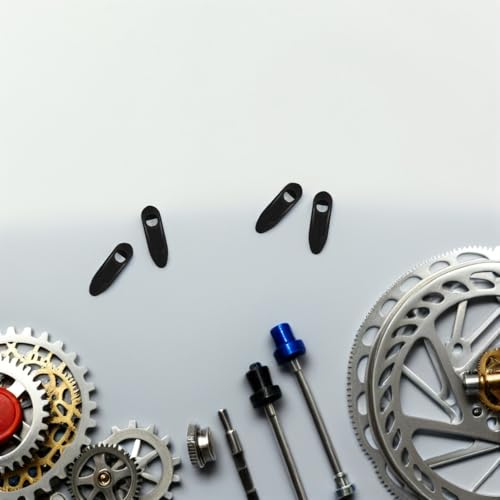 Clips resistentes para guía interna de cables de bicicleta con abrazaderas integradas para cuadro 4
