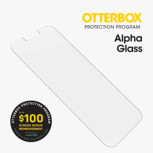 OtterBox ALPHA GLASS ANTIMICROBIAL SERIES Screen Protector for iPhone 13/13 Pro Protection Program - image 2