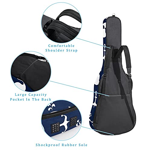 Housse pour Guitare Acoustique Fleur abstraite Sac pour guitare électrique 10mm rembourré Housse pour Guitare classique… - Les Beatles, Paul McCartney, John Lennon, RIngo Starr, George Harrison Housse pour Guitare Acoustique Fleur abstraite Sac pour guitare électrique 10mm rembourré Housse pour Guitare classique… – Image 4