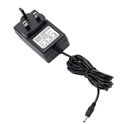 21W Power Supply 15V 1.4A Charger Adapter Replacement for Alexa Echo (1st and 2nd Gen）, Echo Show, Echo Plus, Echo Look, Echo Link, Fire TV 2nd Generation UK Wall Charging Cable - 2m Plug Power Cord