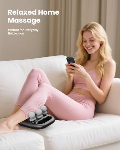 6 Heads Massage Gun - Eurpmask Deep Tissue Muscle Massager| 9 Adjustable Intensities&9 Modes| Electric Percussion Massager| Neck,Legs,Back,Shoulders,Arms Relaxation| Full Body Massager for Pain Relief - Image 5