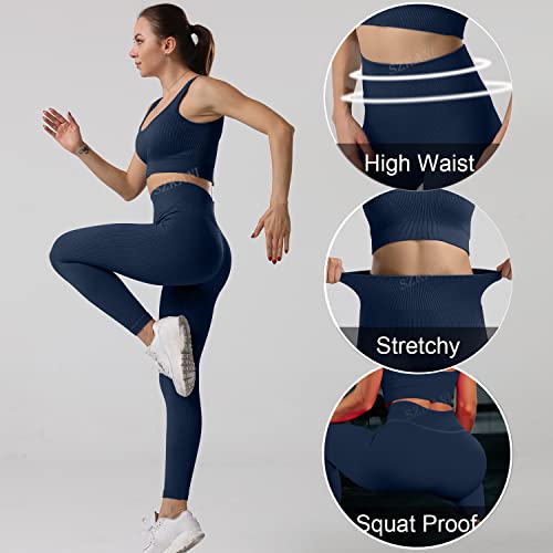 SZKANI Leggings femininas para levantamento de bumbum, cintura alta, treino, ioga, apertadas, bumbum