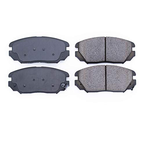 Image of PowerStop Front Brake Pads for Hyundai Azera 2006-11 |Sonata 2006-10 |Kia Amanti 2007-09 - Z16 Ceramic Brake Pads Replacement, 16-1125