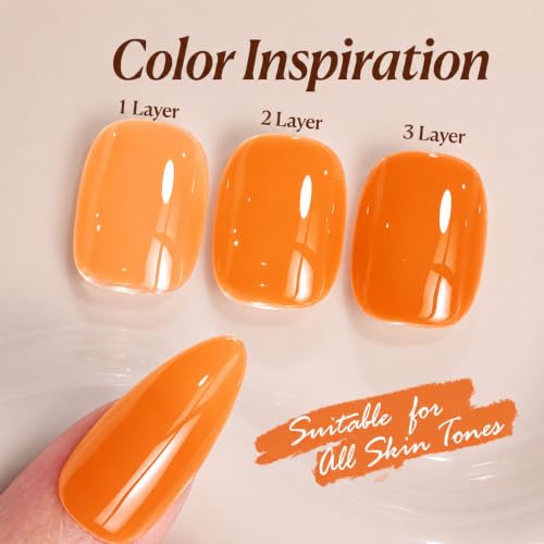 Image of AZUREBEAUTY Fall Nail Polish Set 4 Colors