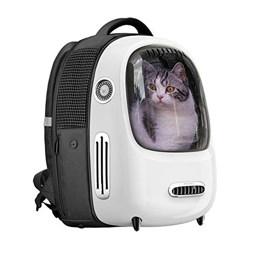 PETKIT Cat Backpack Carrier, Portable Travel Space Capsule for Cats and Small Dogs