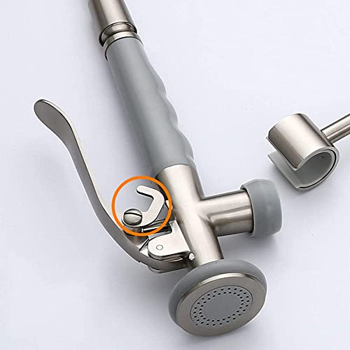 Grifo de cocina de 3 vías con modo de rociado doble y manguera flexible 5
