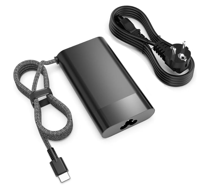Tuvoyo Alimentatore Di Rete USB C Da 65 W Compatibile Con HP AI PC OmniBook 7
