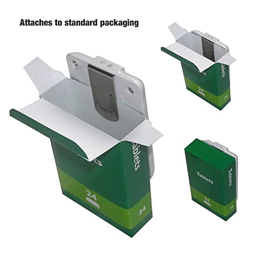 Talking Products, 20 Sekunden lang aufnehmbares sprechendes Etikett für das Medikamentenmanagement. Sehbehinderung Hilfe, die hörbare Hinweise zur Identifizierung und Einnahme von Medikamenten gibt