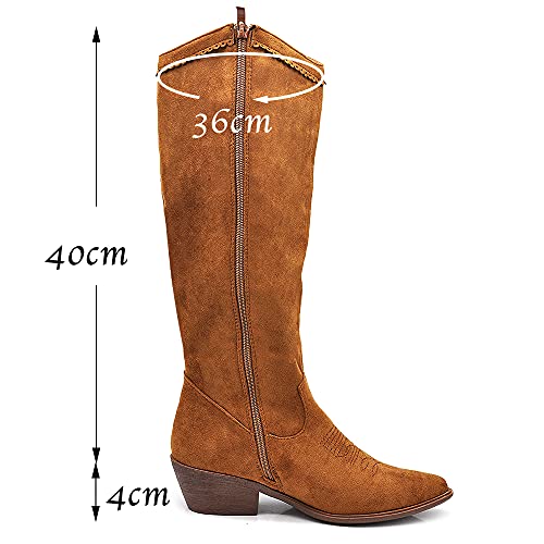 Texani Cowboy Western damesschoenen, laarzen, enkellaarzen, franjes, camperos, etnische 625 - Afbeelding 7