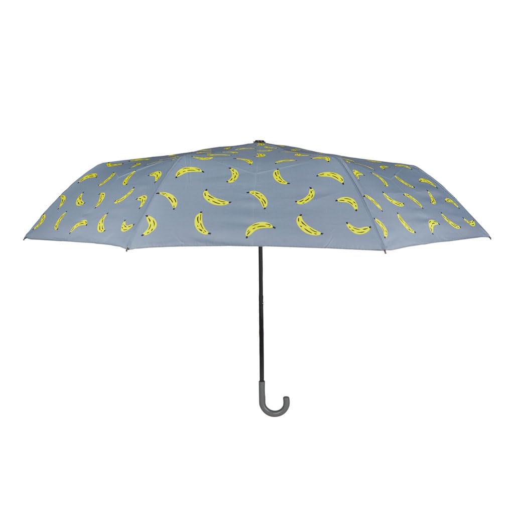 Balvi Ombrello Monkeymbrella Colore grigio Un design con banane ovunque Nylon