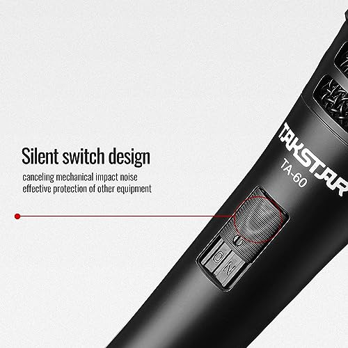 Microphone de chant éliminant les vibrations pour un son net