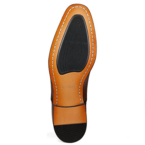 gifennse men39s dress shoes slip-on loafers formal leather shoes for men