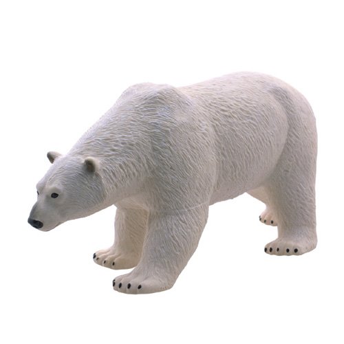 Polar Bear maquette plastique decoration bureau style scandinave épuré