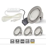Einbauleuchte mit austauschbarem G4 LED Leuchtmittel