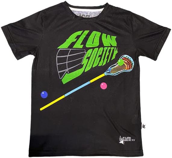 Flow Society Youth Lax Stix Athletic Tee Shirt