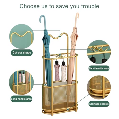 Porte-parapluies robuste avec design moderne et épuré