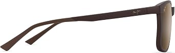 Maui Jim Polarized Mens's Hulili Rectangular Sunglasses