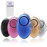 Personal Sound Alarm Keychain for Self-Defense- 5-Pack Multifunctional Safe-Sound Personal Alarm for Women, Kids, Elderly Stay Away From Assault,Rape- 140 Decibels- LED Light System for Night Security
