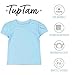 TupTam Baby Mädchen Kurzarm T-Shirt Gemustert Bunt 5er Set, Farbe: Mehrfarbig Uni, Kinder Größe: 86