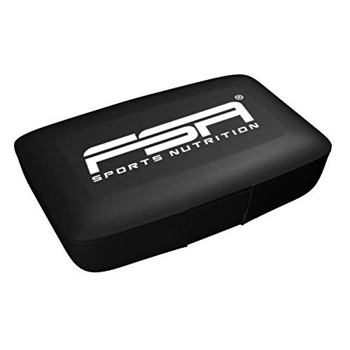 Boîte à pilules avec 5 compartiments de la marque Profisport FSA Nutrition