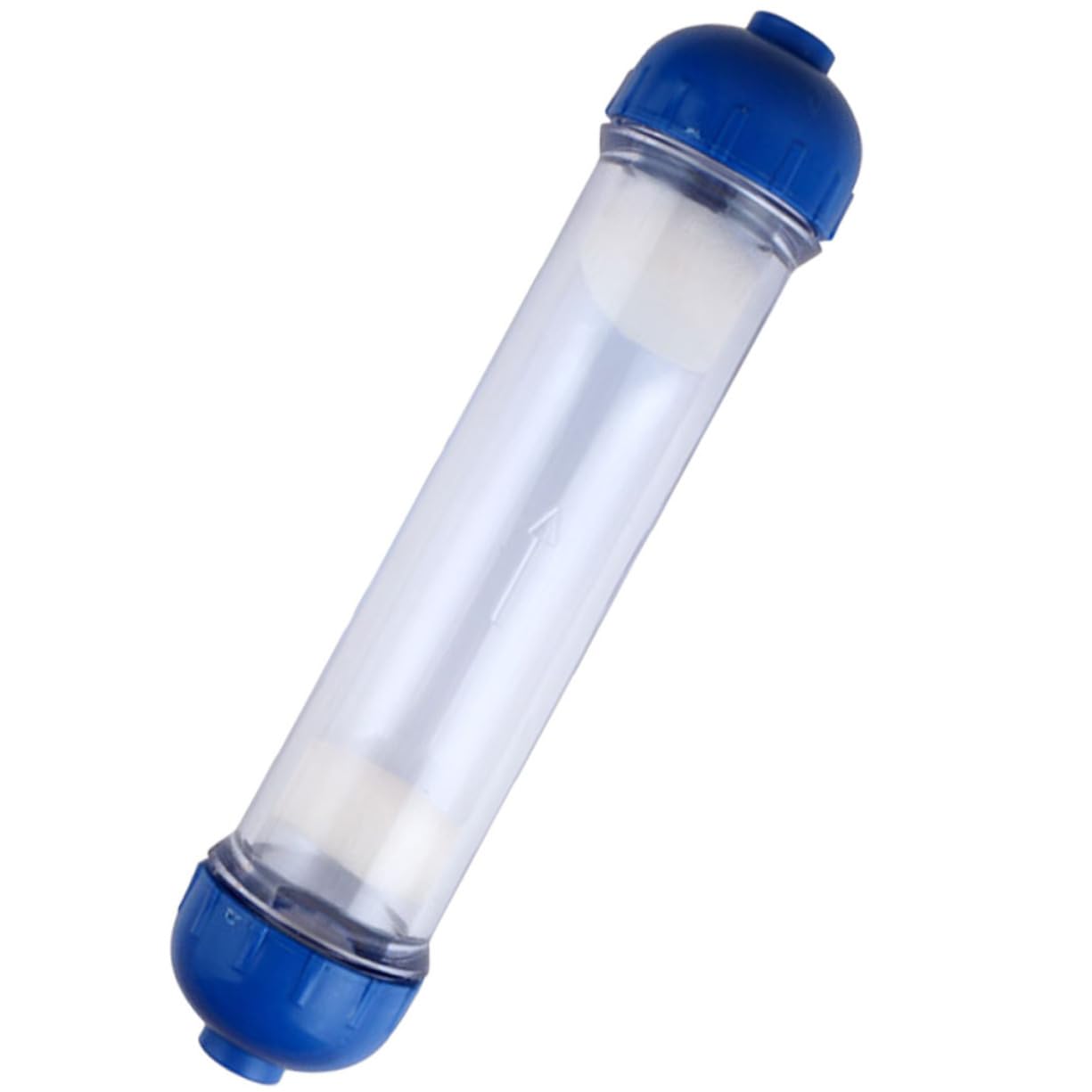 IMIKEYA Transparent DIY Filter Housing Bottle for Household Water Filtration Food Grade Plastic Reusable Water Filter Housing Easy to Install and Refill with Resin Mineral Cartridges
