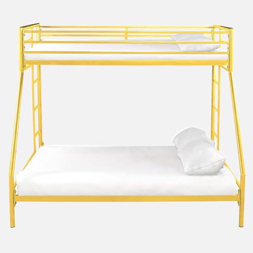 Image of Twin Over Twin Metal Bunk Bed |Bunk Bed Without Storage for Kids | Double Decker Bed for Kids Room Furniture |Metal Bunker Bed (Mattress Not Included)