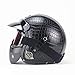 Muccy Mujer y Hombre Custom Scooter Jet Casco de Moto de Abiertos...