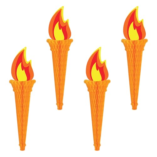 Flammes décoratives de 61 cm pour soirée camping et ambiance médiévale - 2