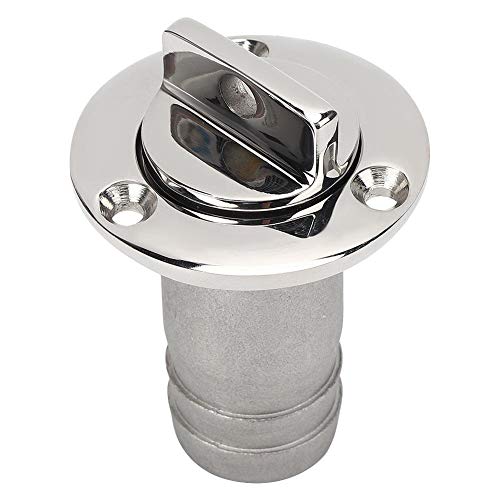 Evite cortes al vaciar el casco con este tapón de drenaje para garboard de partes lisas oval
