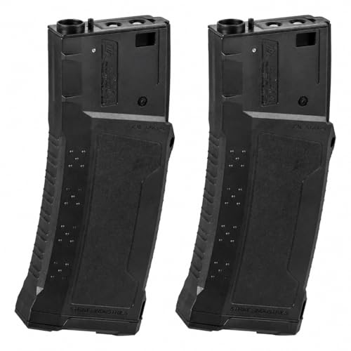 EMERBU Gel Ball Blaster Magazine for AR Series Platform(2pcs)(Black)