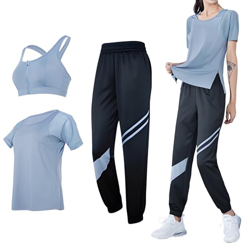 Tenue d'entraînement respirante 3 pièces en XXL pour femme active