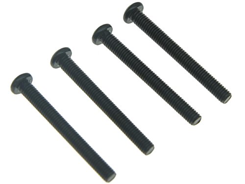 Kaish Metric Thread Humbucker Pickup Height Screws Humbucker Pickup Ring Pickup Surround Frame Mounting Screws Springs For Epiphone Sg Import Pickups Black #TOP2