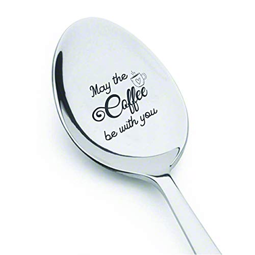 May the Coffee be with you spoon Cover