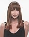 Hairdo Clip-In Bangs by Jessica Simpson and Ken Paves - R830 - Ginger Brown/Light