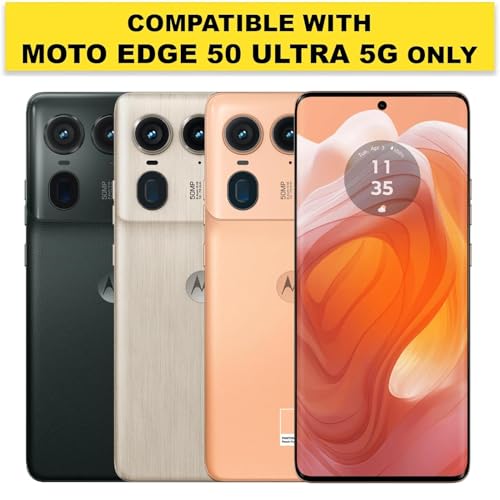 Image of REALCASE Stylish Armor Back Cover Case for Moto Edge 50 Ultra 5G | Slim Fit Hard PC Back & Soft TPU Bumper | Protective Shockproof Scratch Resistant Case for Motorola Edge 50 Ultra 5G