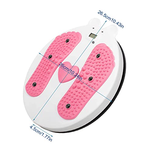 Placa eletrônica de disco de cintura torcida, placa de torção para exercícios de cintura abdominal a