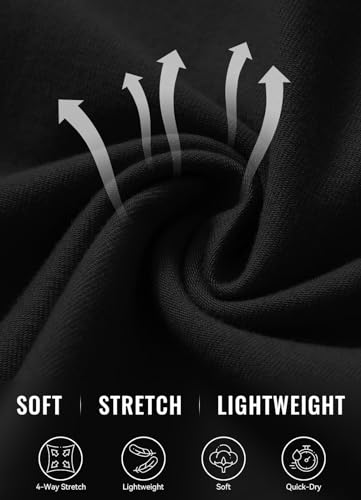 baleaf Women's Cotton Bermuda Long Shorts 10" Knee Length Loose Drawstring Waist Sweat Shorts with Pockets Casual Summer4