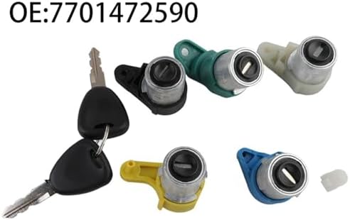 7701472590 256881 Ignition Switch Door Lock Cylinder Barrel