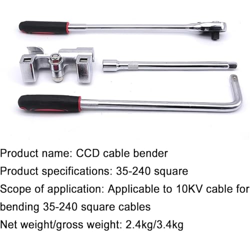 Cintreuse de câbles pour plier facilement les grosses sections de 35 à 240 mm²