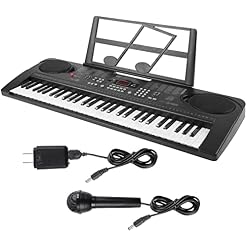 abdos Kit d’affichage tactile numérique compact de clavier de piano électronique avec cadeau d’anniversaire de jouets éducatifs (couleur: noir) guanjun1975 - Les Beatles, Paul McCartney, John Lennon, RIngo Starr, George Harrison