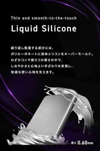 undefined CIO Qi2モバイルバッテリー 超薄型 [薄さ約12mm] MagSafe対応 8000mAh [スマホ1回分] 軽量 [約162g] ワイヤレス充電 マグネット モード切替 小型 タイプC 20W iPhone 17 / 16 / 15 / 14 / 13 / 12 / Air / Pixel10 に対応 急速充電 SMARTCOBY SLIMⅡ Wireless 2.0 8K（シルバー） の商品画像 11