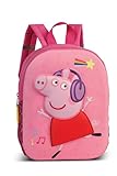 Peppa Pig Kinderrucksack Kinder Rucksack 3D Effekt | Kindergartenrucksack Mädchen Jungen...