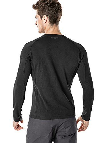 Image of CQR Men's Tactical Combat Shirt, 1 /4 Zip Long Sleeve Breathable Military BDU Training Top for Shooting, Hunting, Range Use