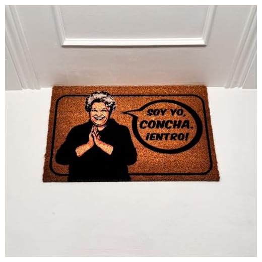 Top Mat Felpudo Soy Yo, Concha. ¡Entro!