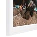 ArtToFrames 10x20 Inch White Picture Frame, This 1.25