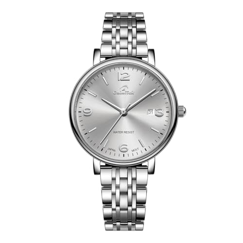 Montre bracelet acier inoxydable femme au design épuré et durable
