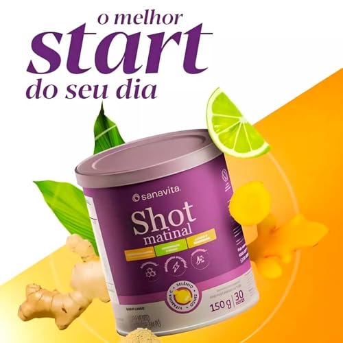 Shot Matinal - (150g) - Limão - Sanavita