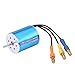 Dilwe RC Car Brushless Motor, 2430 8200KV 4 Poles Sensorless Brushless Motor w/ ￠2mm Shaft for 1/16 1/18 RC Model Car Accessory Parts